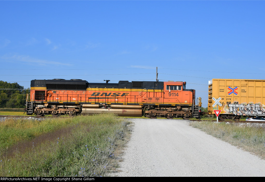 BNSF 9114 Dpu